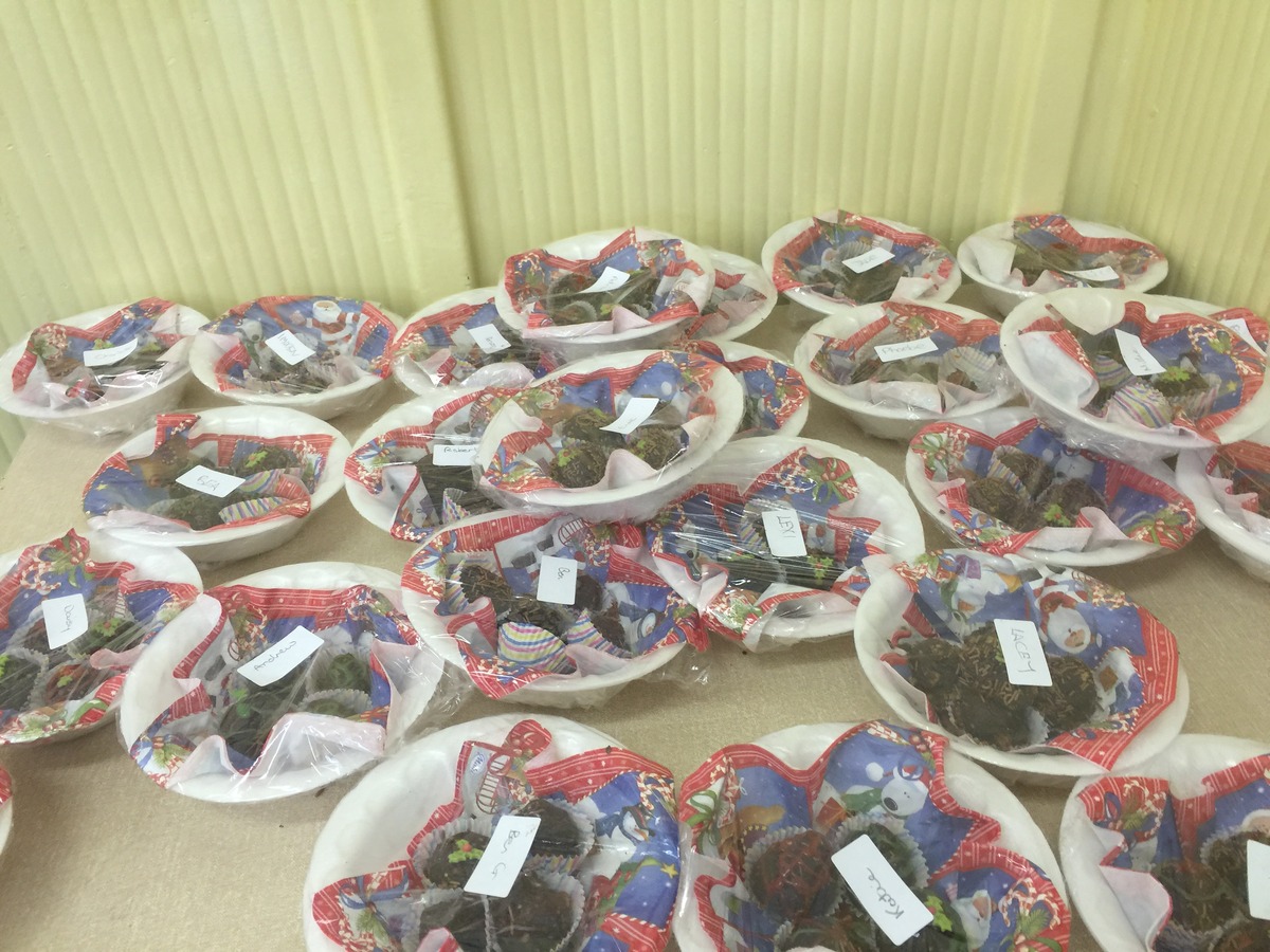 Lots of sweets were made